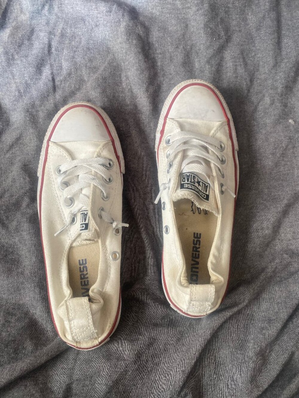 Converse Chuck Taylor All Star White Canvas Shoreline Sneakers